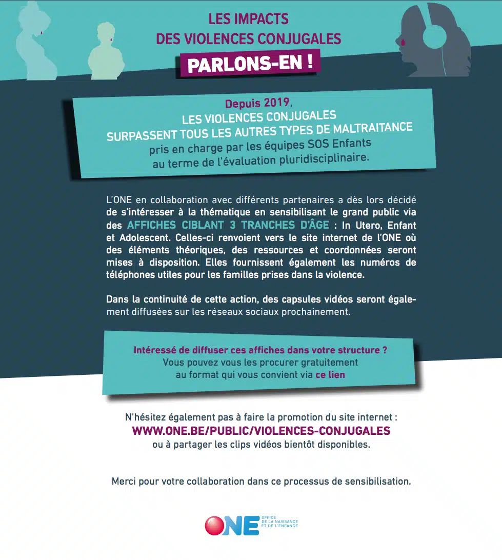 Campagne ONE Violences conjugales