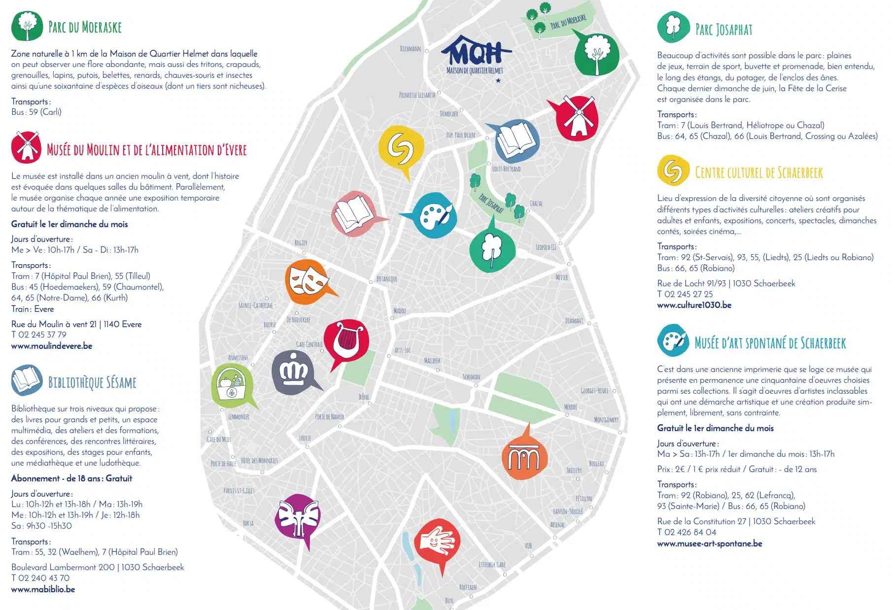 14 lieux culturels à Bruxelles