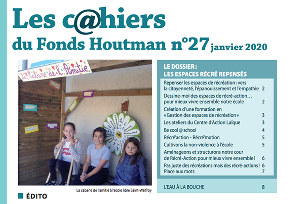 Cahier 27 - Les espaces récré repensés