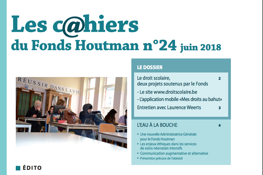 Cahier 24 - Le droit scolaire