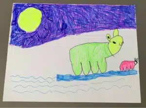 Dessin ours ateliers musée