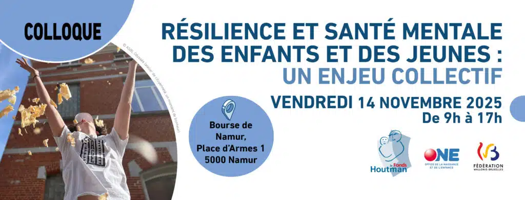 Bandeau du colloque Résilience 14 novembre 2025